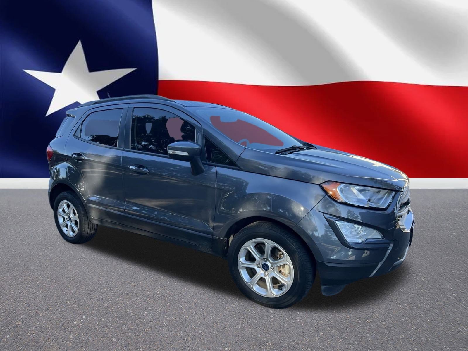 Used 2021 Ford EcoSport SE with VIN MAJ3S2GE0MC424843 for sale in Katy, TX