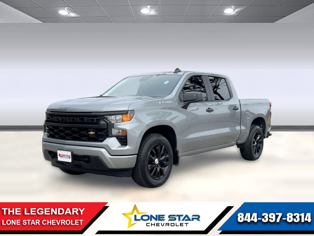 Used 2025 Chevrolet Silverado 1500 Custom Truck Crew Cab