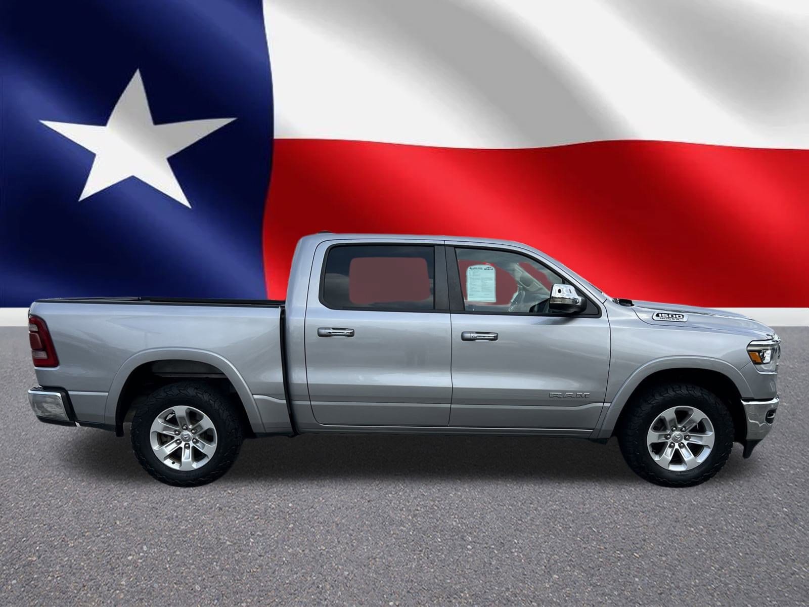 Used 2019 RAM Ram 1500 Pickup Laramie with VIN 1C6SRFJTXKN740873 for sale in Baytown, TX