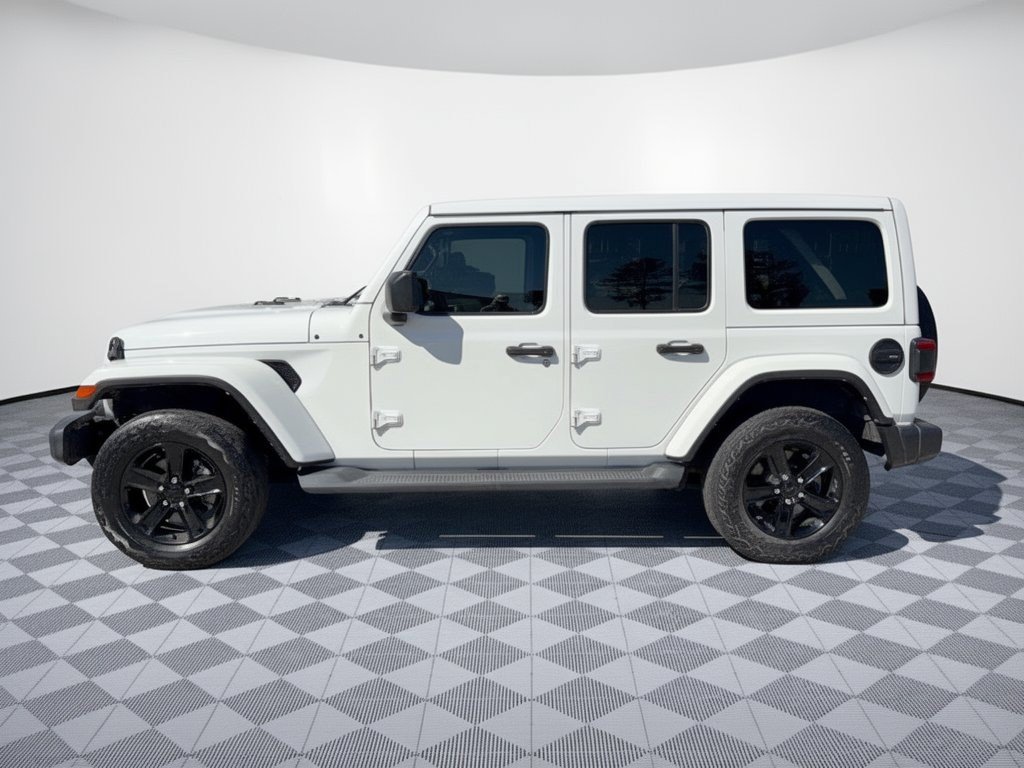 Used 2021 Jeep Wrangler Unlimited Sahara Altitude SUV for sale in Houston