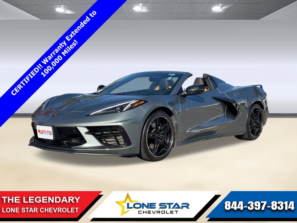 Certified 2023 Chevrolet Corvette Stingray 3LT Convertible