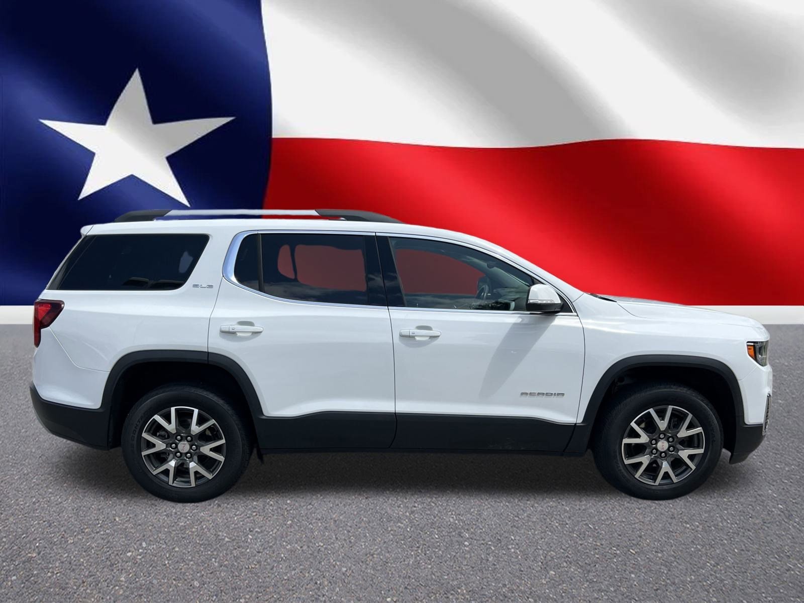 Certified 2023 GMC Acadia SLE with VIN 1GKKNKL45PZ182728 for sale in Baytown, TX