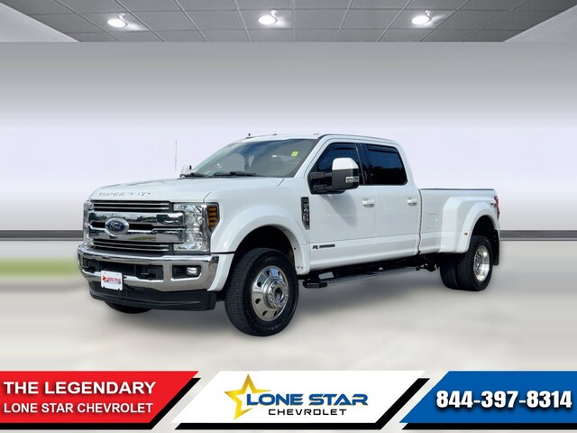 Used 2019 Ford F-450 LARIAT Truck Crew Cab for sale in Houston