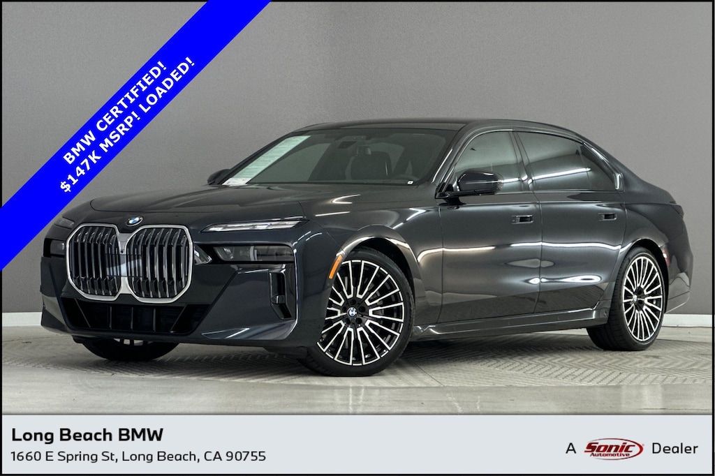 Certified 2025 BMW 760i xDrive Sedan