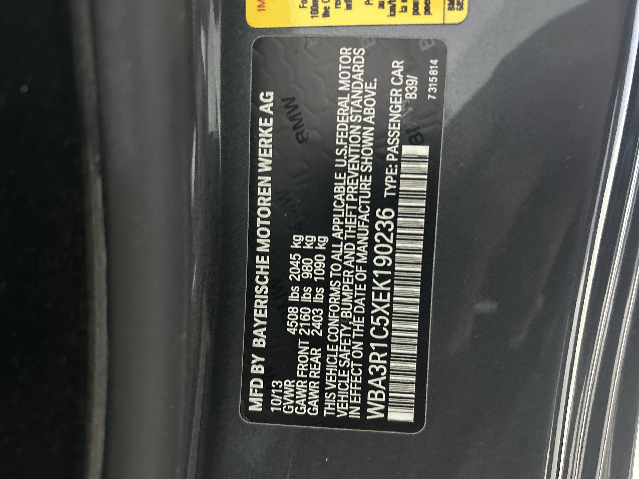 Used 2014 BMW 4 Series 435i with VIN WBA3R1C5XEK190236 for sale in Long Beach, CA