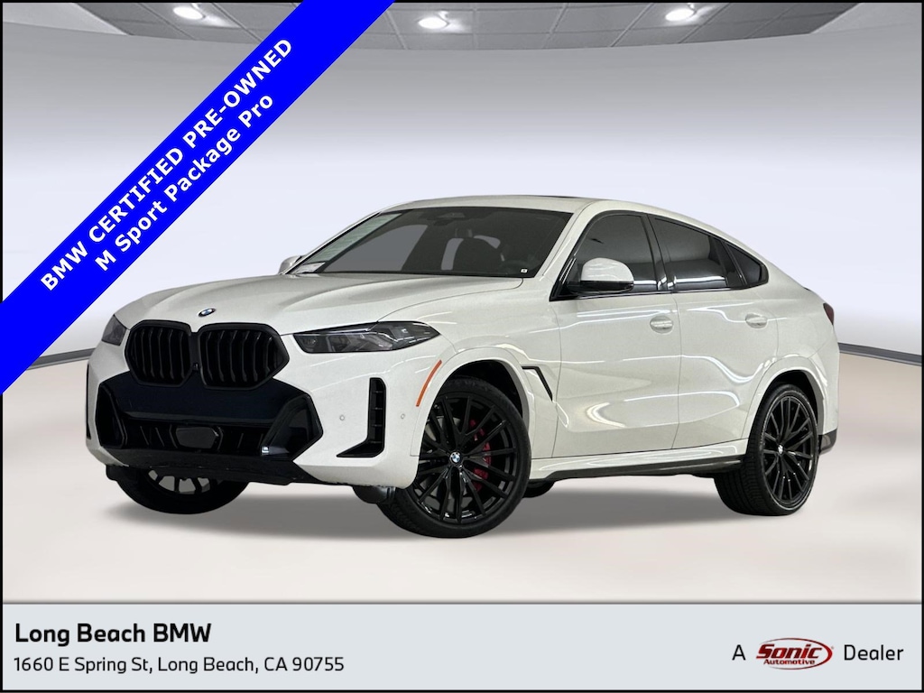 Certified 2024 BMW X6 xDrive40i SUV