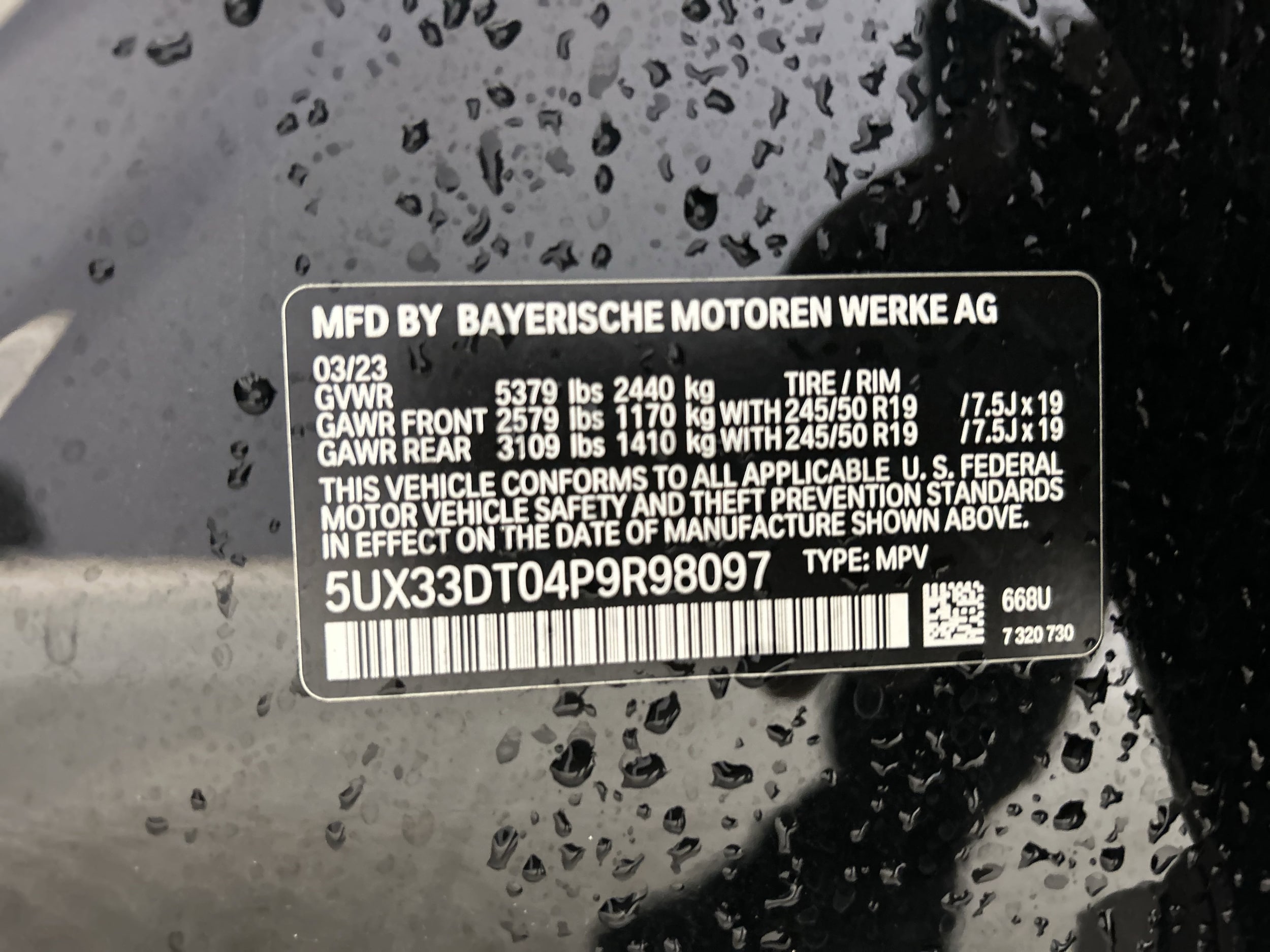 Used 2023 BMW X4 30i with VIN 5UX33DT04P9R98097 for sale in Long Beach, CA