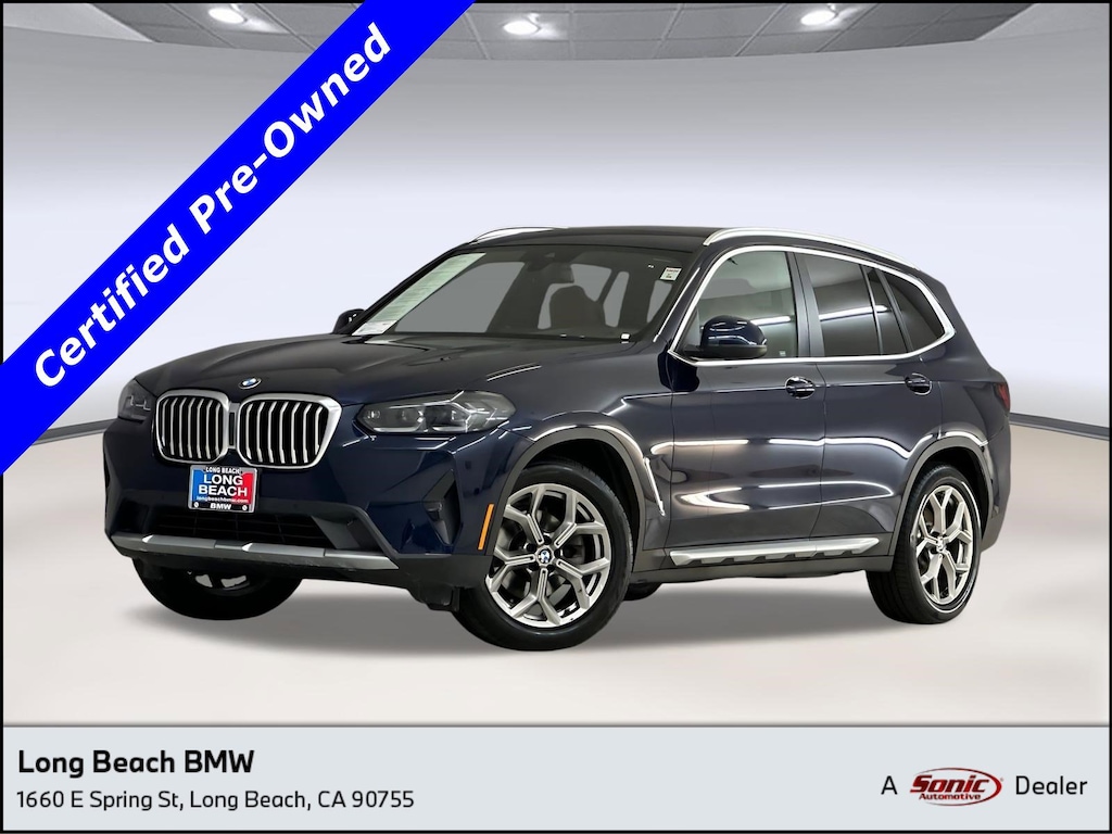 Certified 2022 BMW X3 sDrive30i SUV