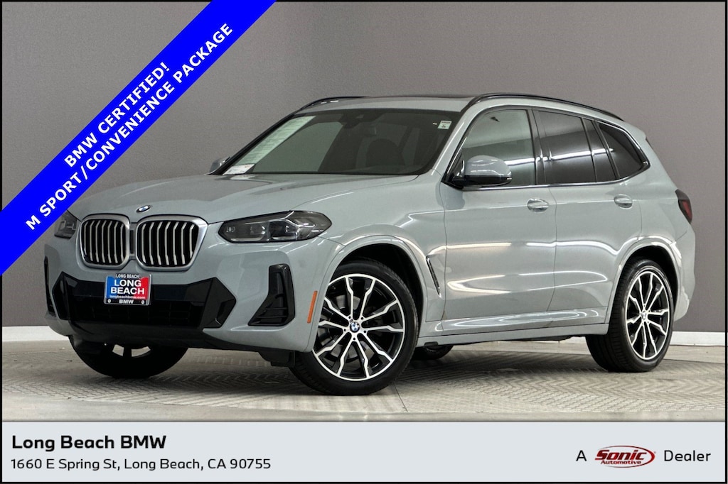Certified 2022 BMW X3 sDrive30i SUV