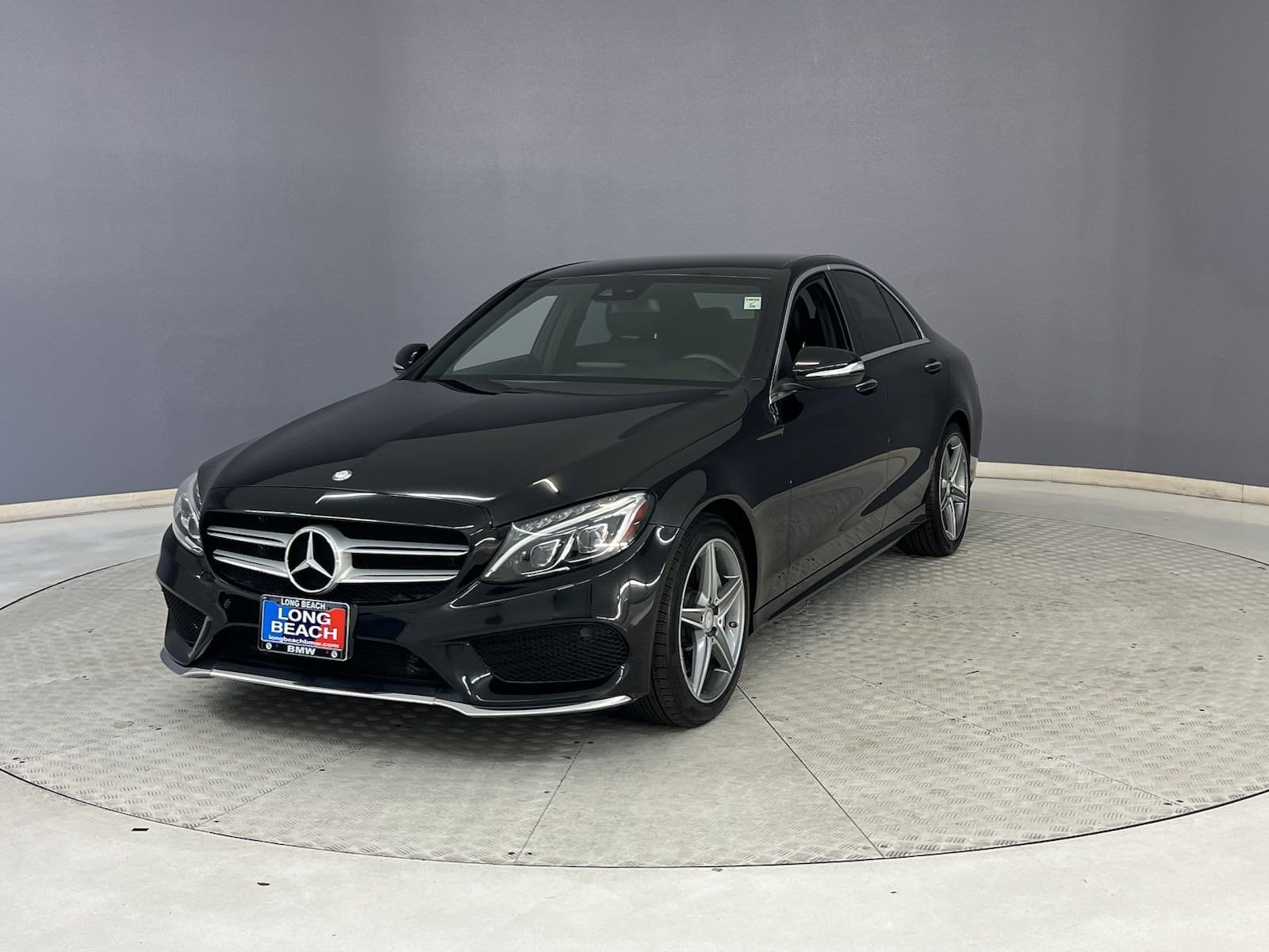 Used 2015 Mercedes-Benz C-Class C300 with VIN 55SWF4KB3FU007483 for sale in Long Beach, CA