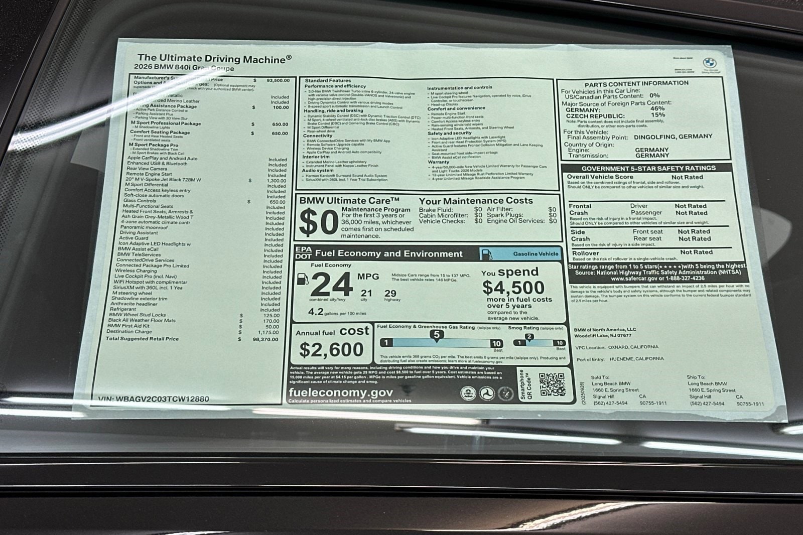 2026 BMW 8 Series 840i - Photo 29