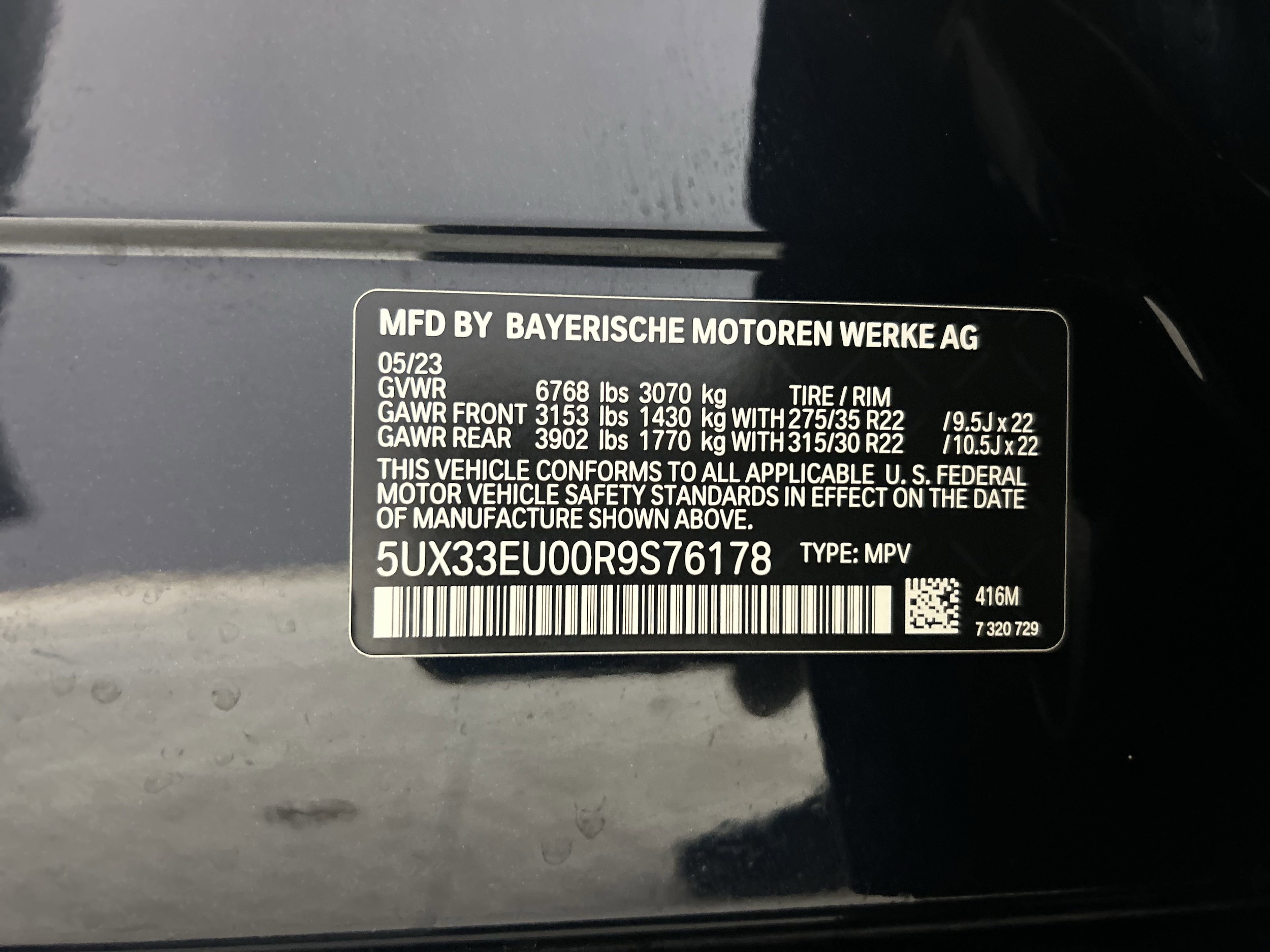 Certified 2024 BMW X5 M60i with VIN 5UX33EU00R9S76178 for sale in Long Beach, CA