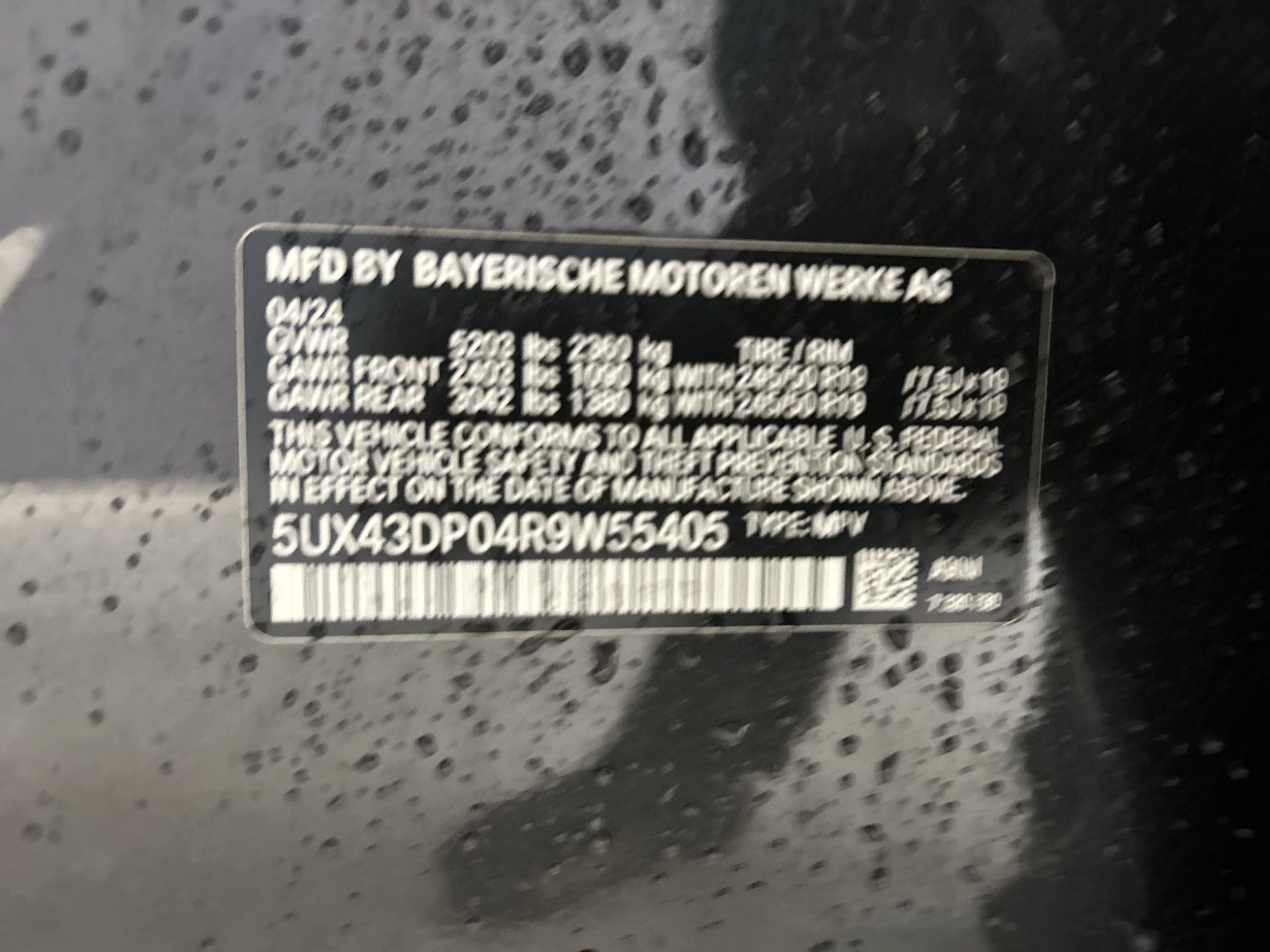 Used 2024 BMW X3 30i with VIN 5UX43DP04R9W55405 for sale in Long Beach, CA