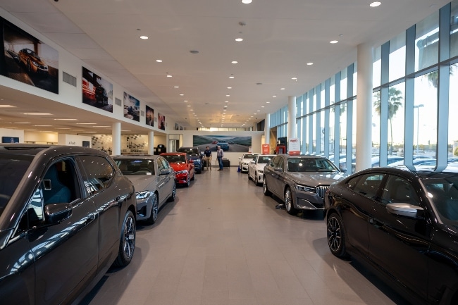 Long Beach BMW Long Beach BMW showroom
