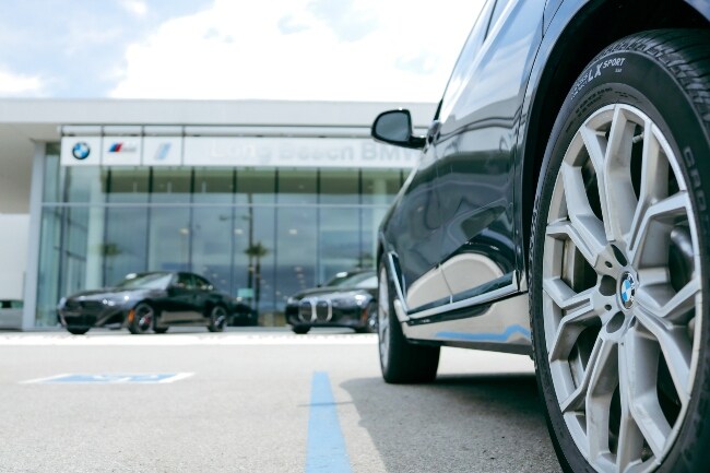 Long Beach BMW Long Beach BMW exterior lot
