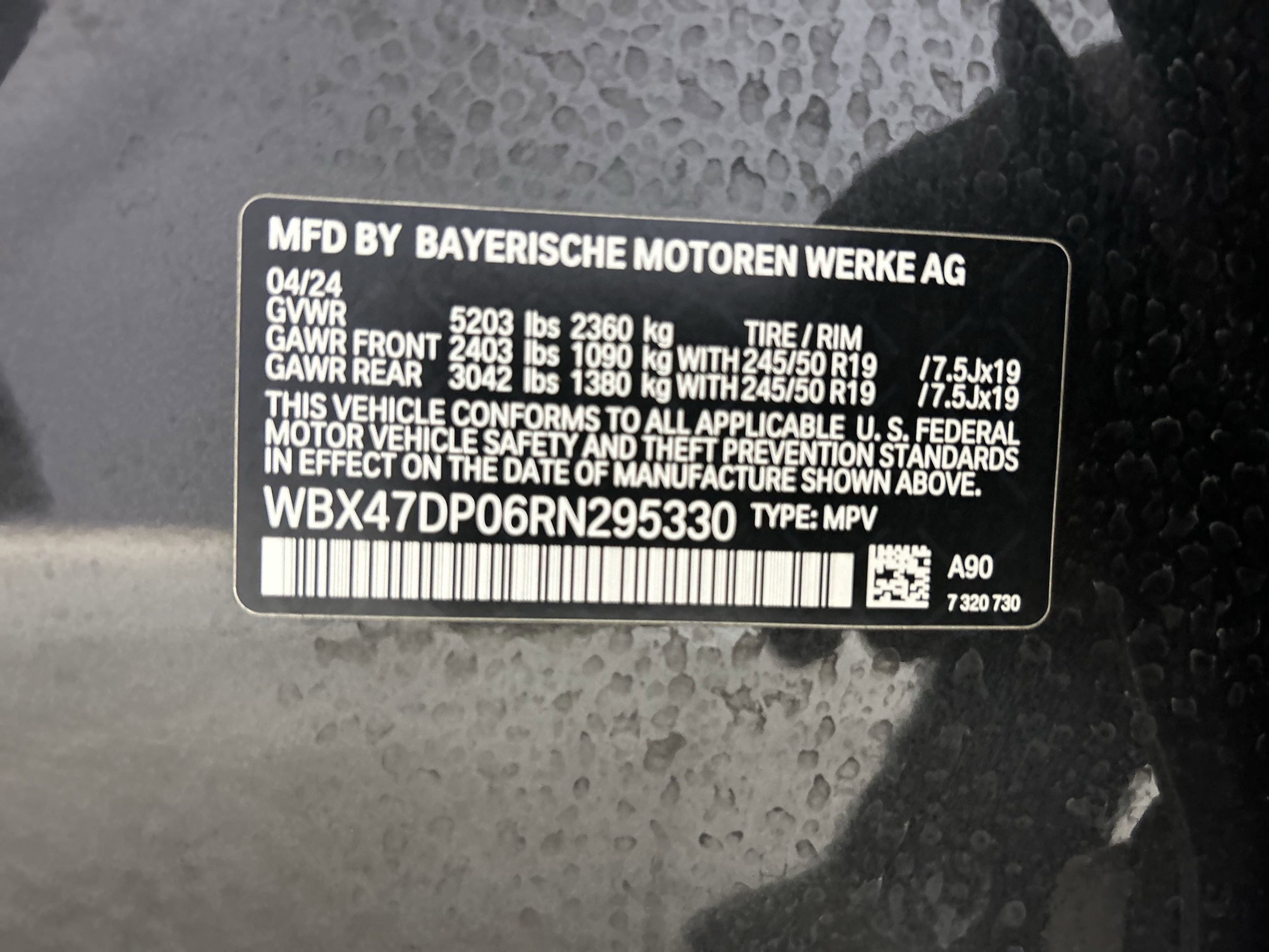Used 2024 BMW X3 30i with VIN WBX47DP06RN295330 for sale in Long Beach, CA