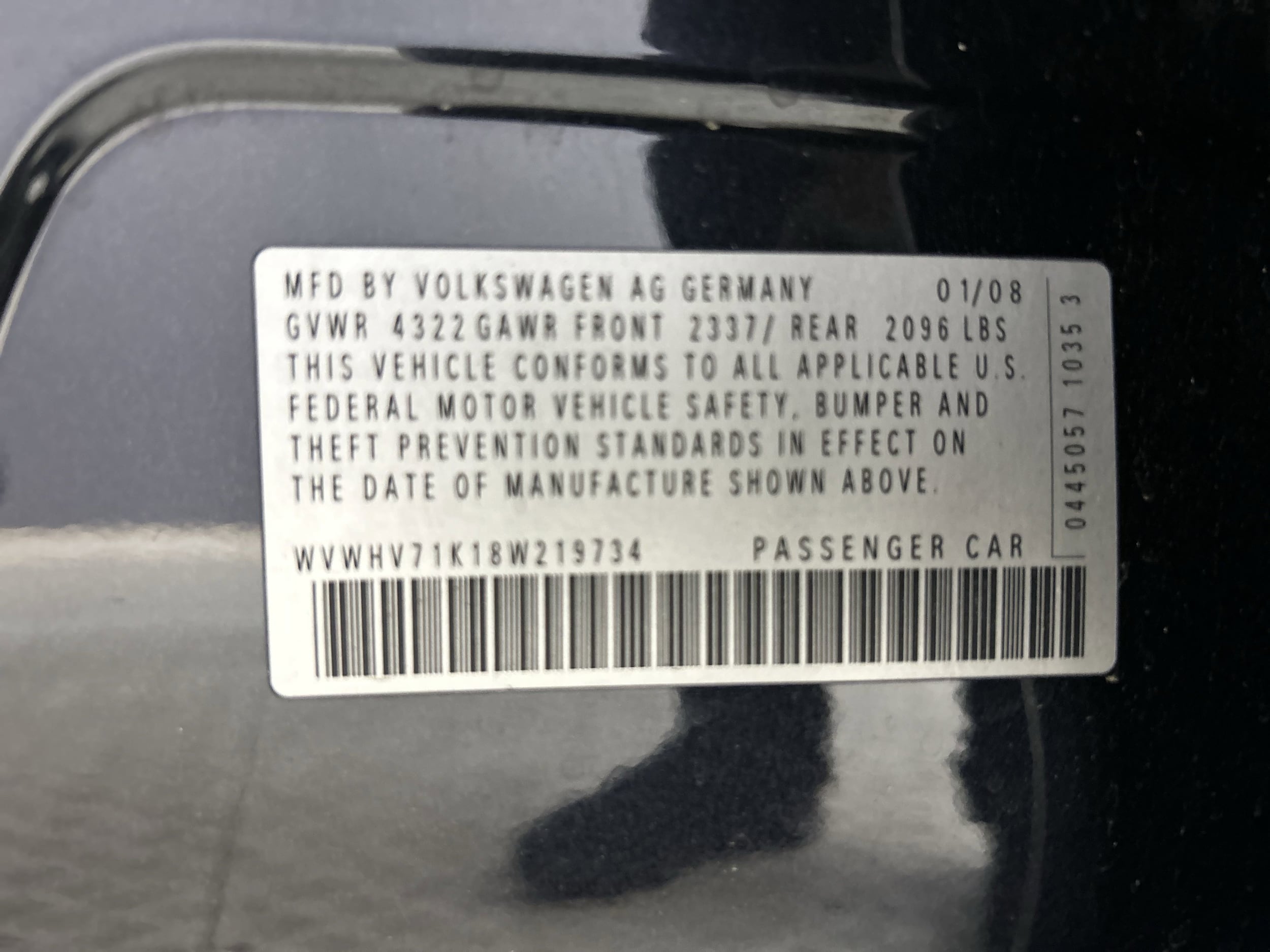 Used 2008 Volkswagen GTI GTI with VIN WVWHV71K18W219734 for sale in Long Beach, CA