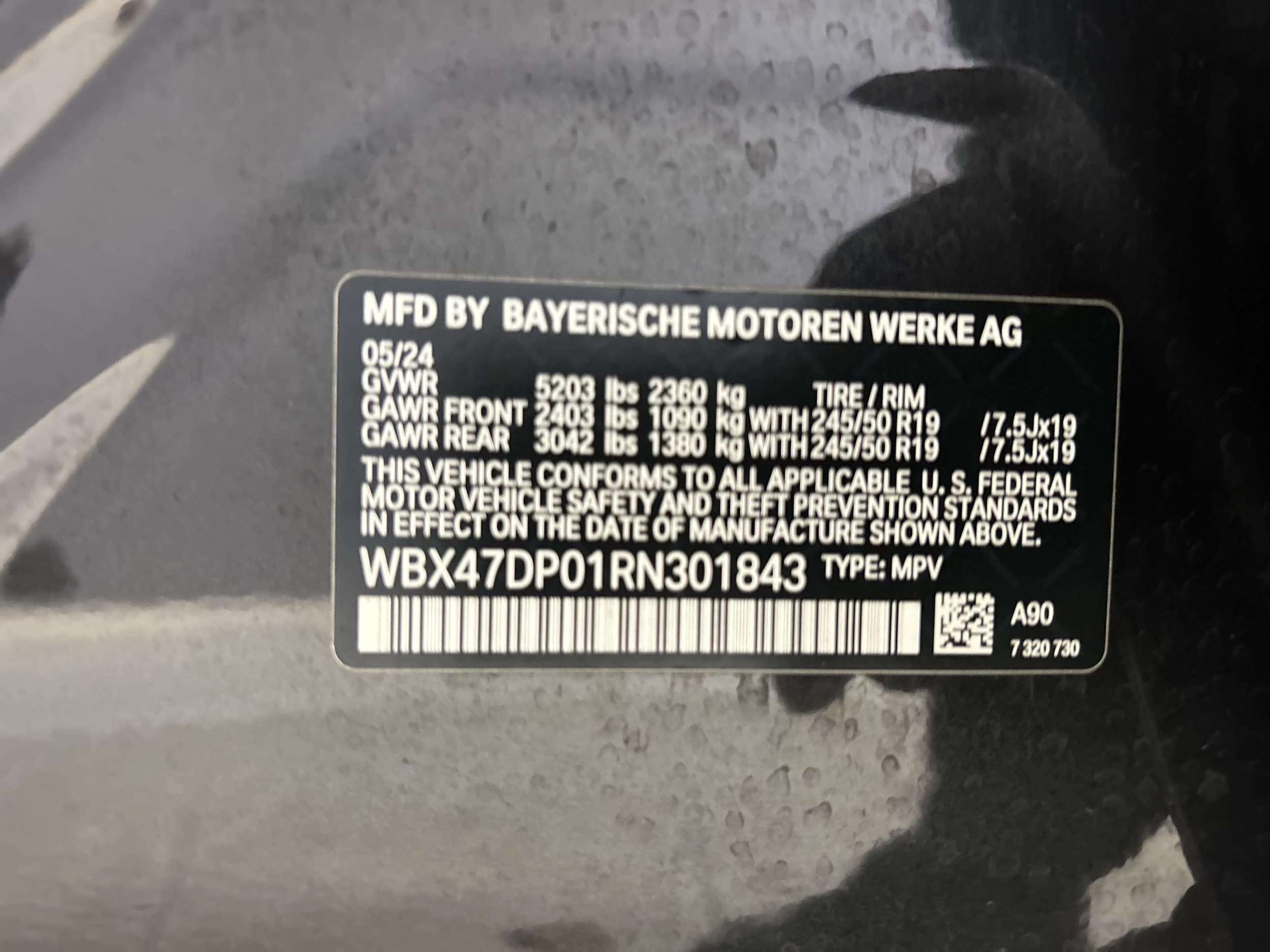 Used 2024 BMW X3 30i with VIN WBX47DP01RN301843 for sale in Long Beach, CA