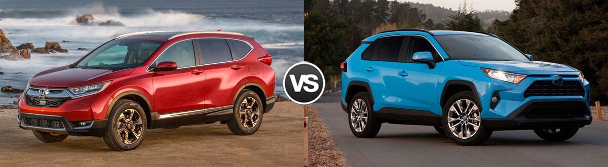 Compare 2019 Honda CR V Vs 2019 Toyota RAV4 Richardson TX