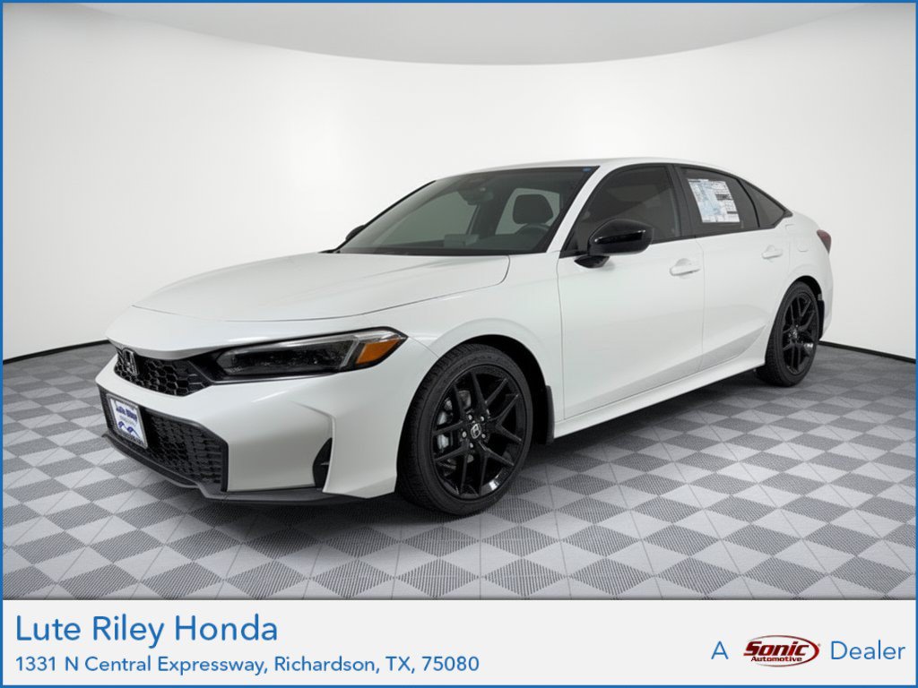 New 2026 Honda Civic Sport Sedan