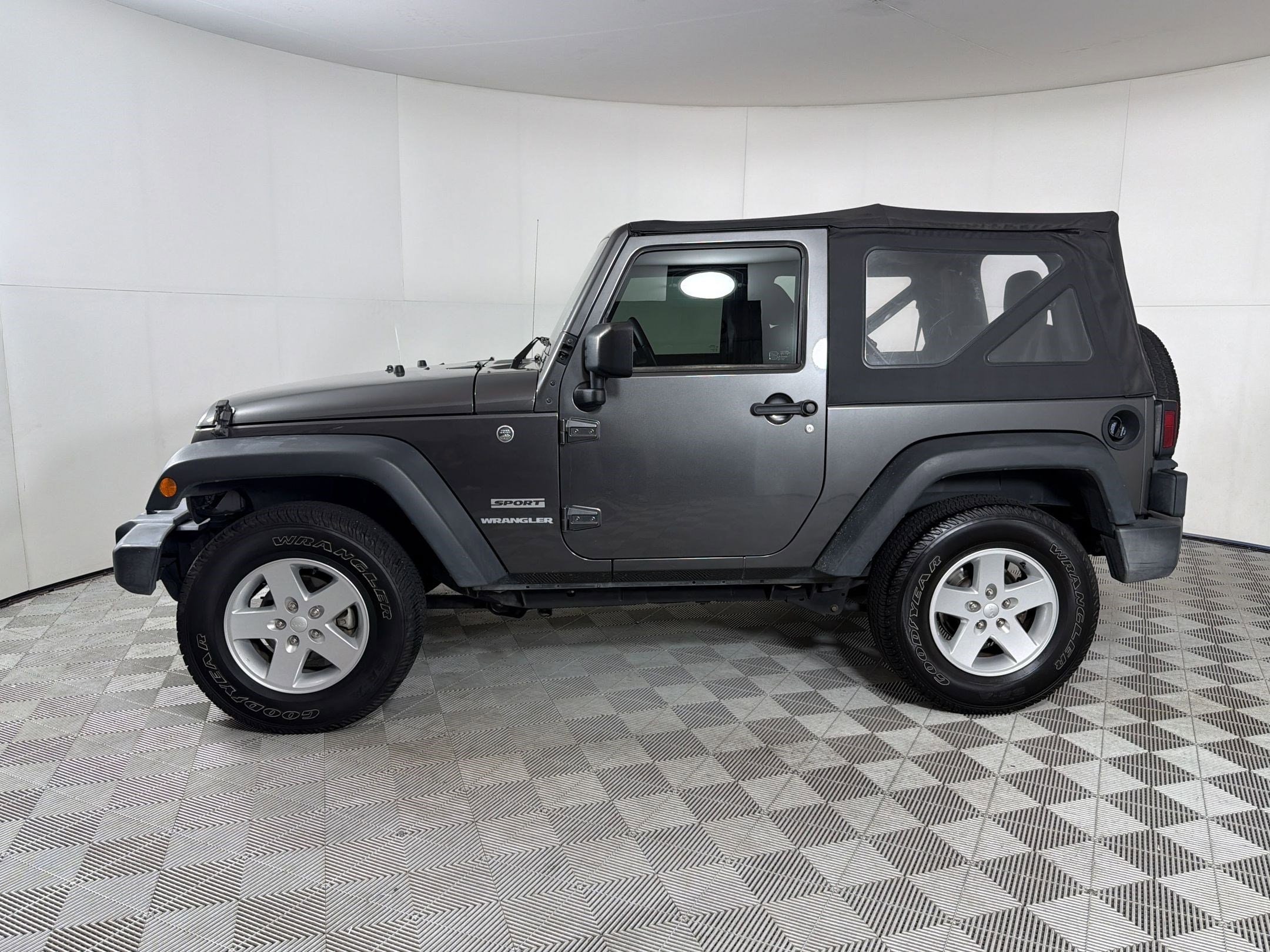 Used 2017 Jeep Wrangler Sport S with VIN 1C4AJWAG3HL505220 for sale in Richardson, TX