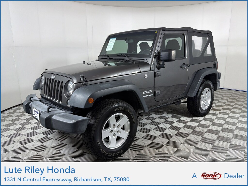 Used 2017 Jeep Wrangler JK Sport 4x4 SUV