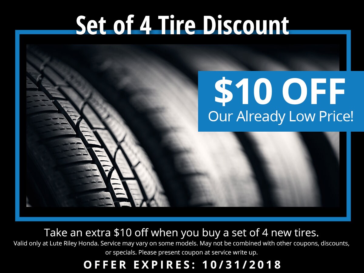 Tire Center Honda Service Department Richardson