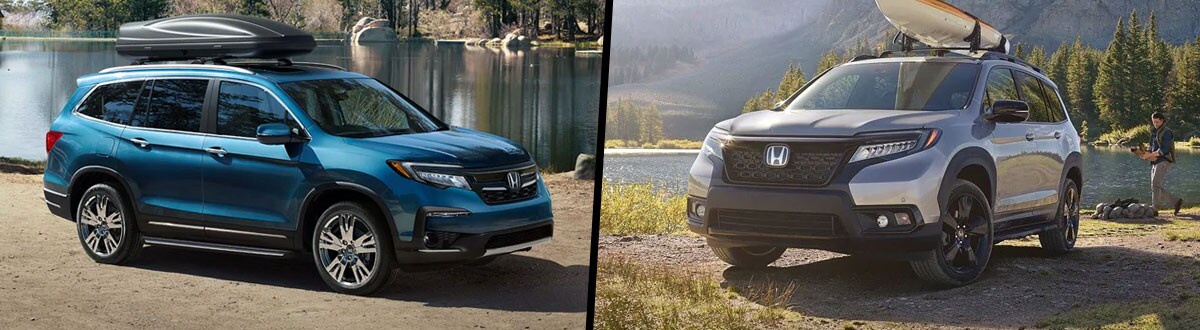 2019 Honda Pilot vs 2019 Honda Passport