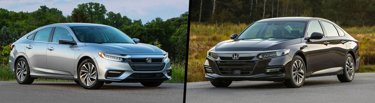2019 Honda Insight vs 2019 Honda Accord Hybrid