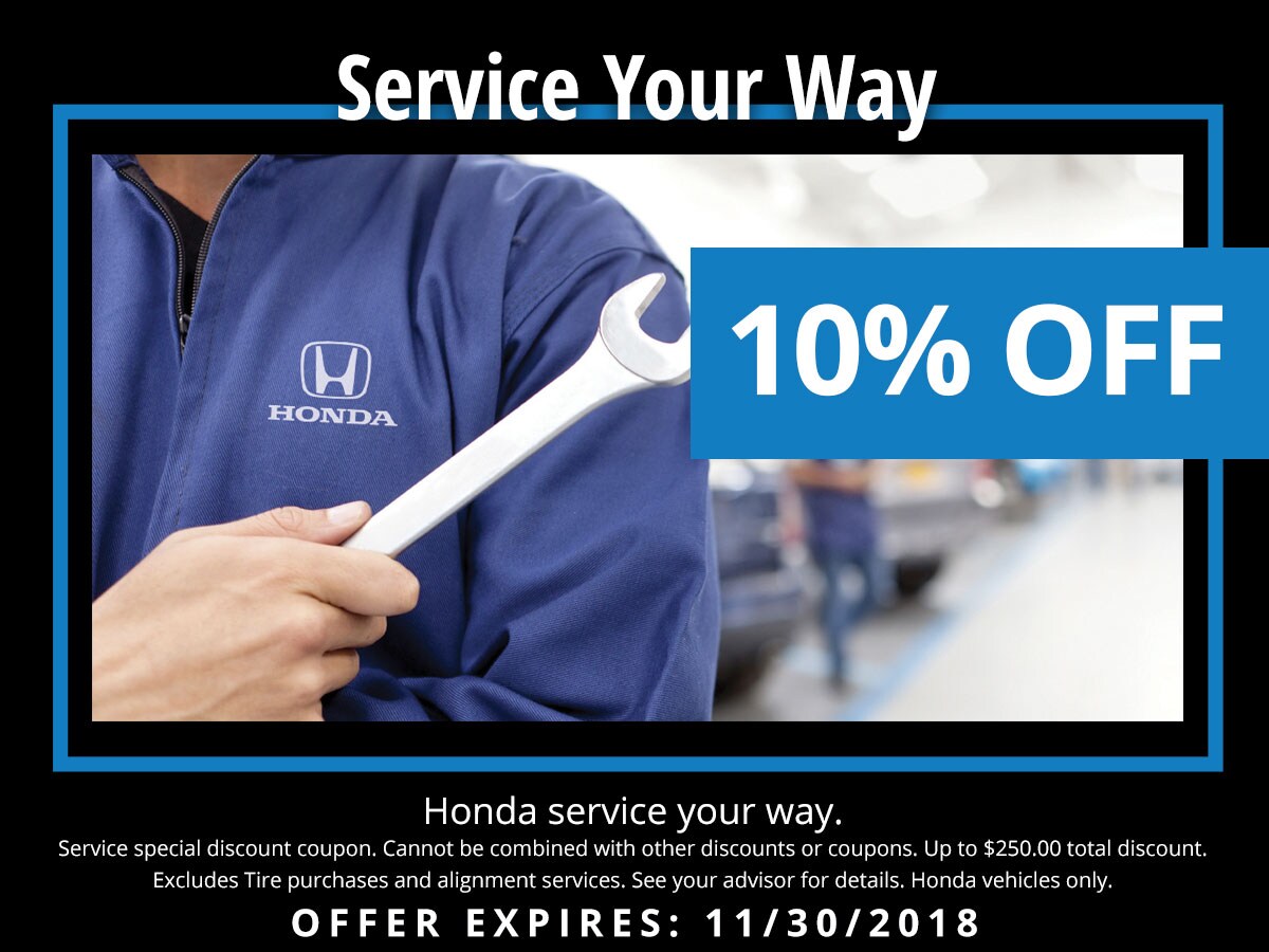 Honda MultiPoint Inspection Service Lute Riley Honda in