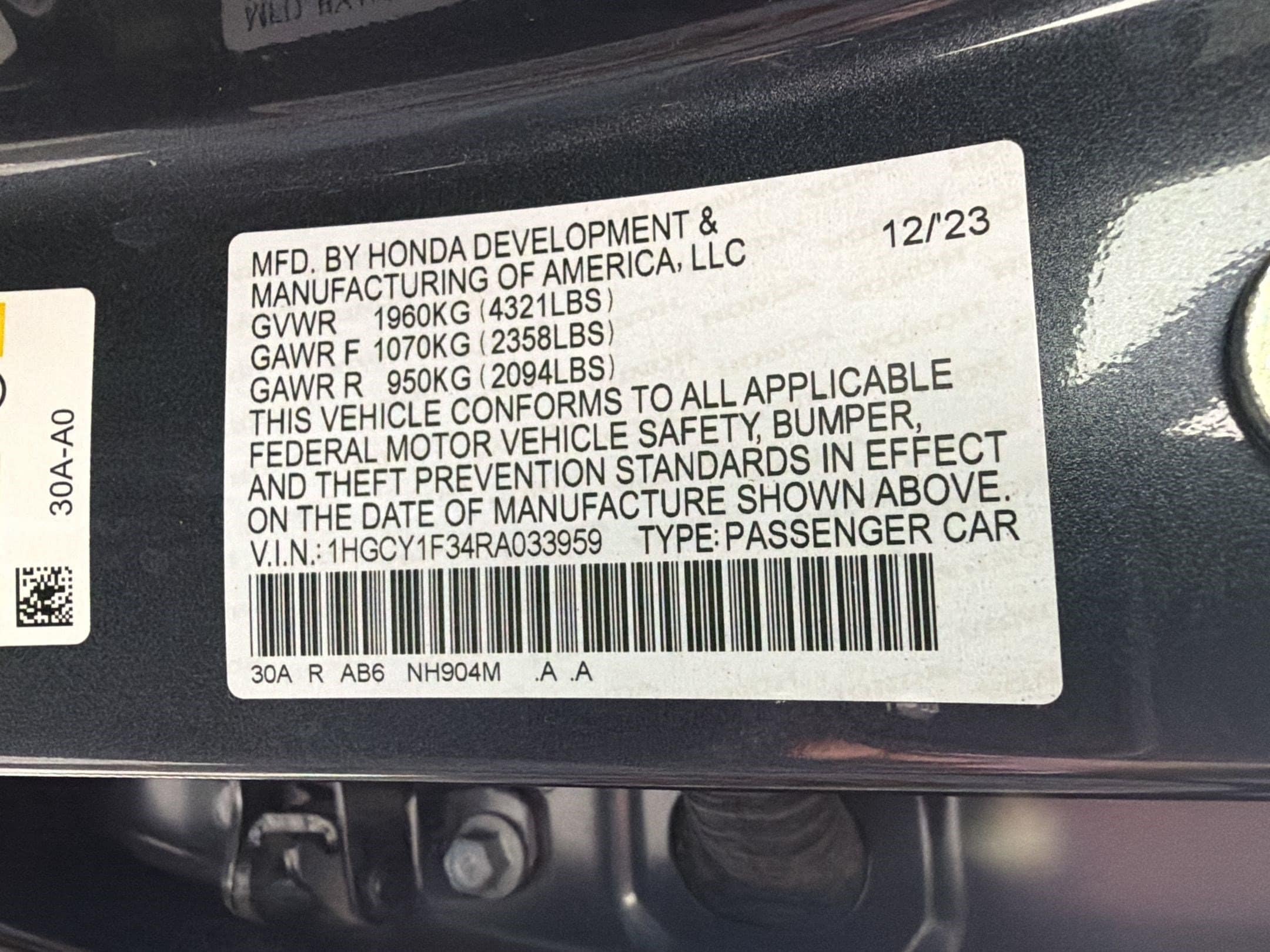 2024 Honda Accord EX - Photo 25
