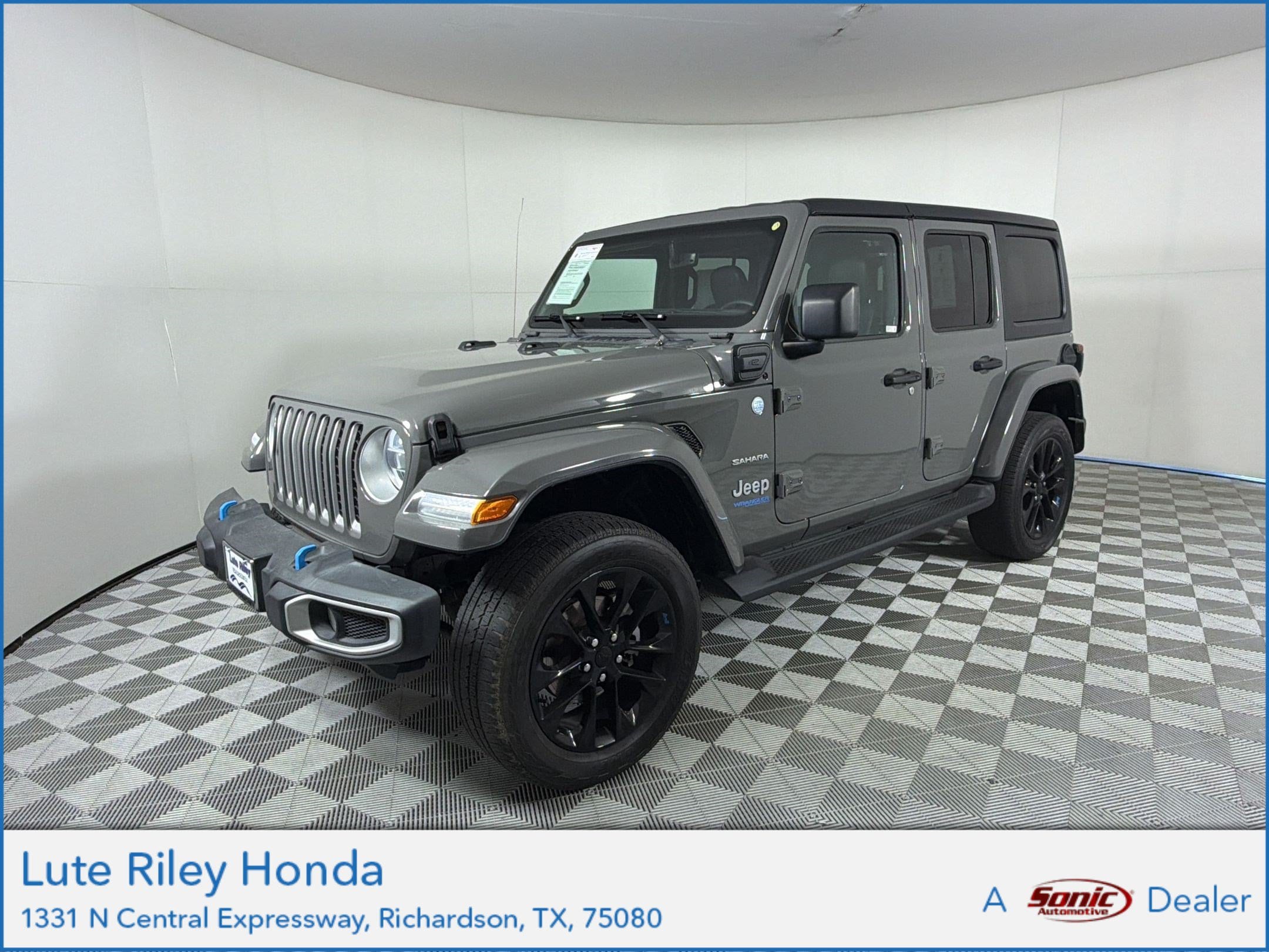 Pre-Owned 2022 Jeep Wrangler Unlimited 4xe Sahara