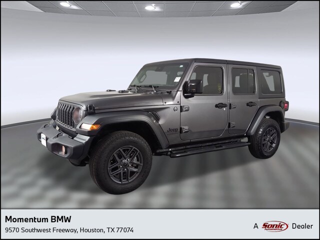 Used 2024 Jeep Wrangler Sport SUV for sale in Houston
