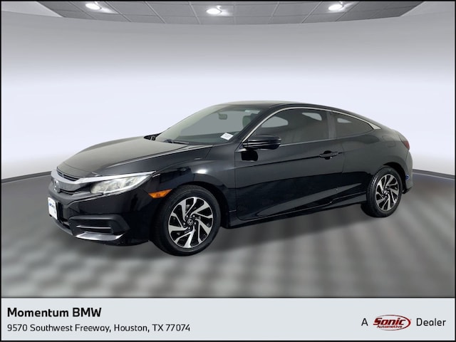 Used 2016 Honda Civic LX-P Coupe for sale in Houston