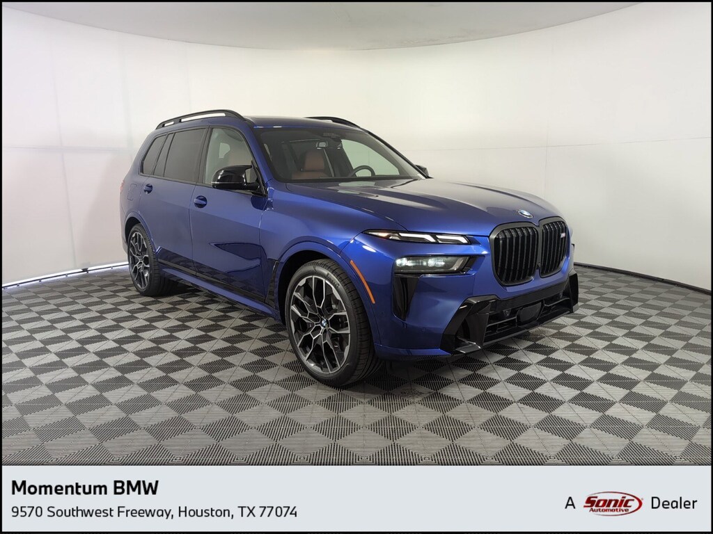 New 2025 BMW X7 M60i For Sale in Houston TX VIN 5UX33EM0XS9W42024