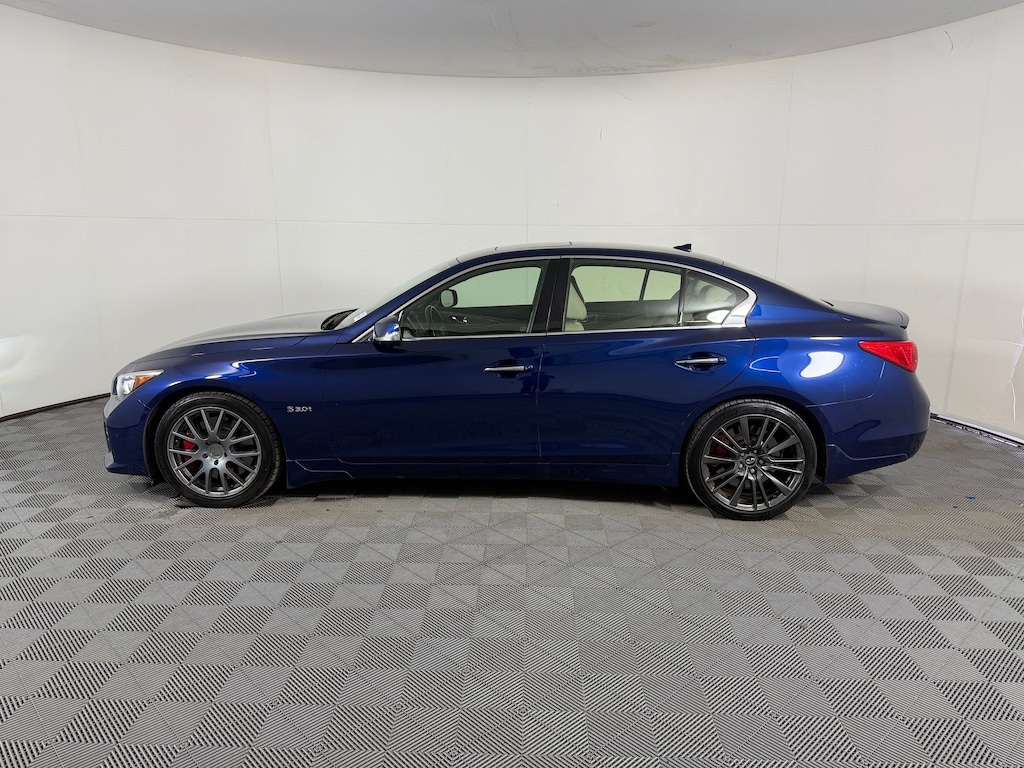 Used 2017 INFINITI Q50 3.0t Red Sport 400 Sedan