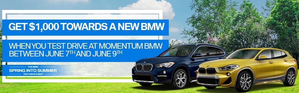 SCHEDULE TEST DRIVE | Momentum BMW