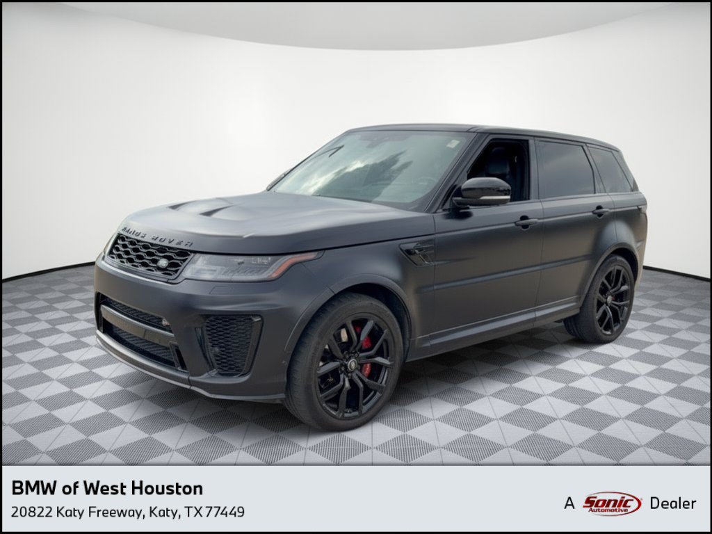 Used 2020 Land Rover Range Rover Sport SVR SUV for sale in Houston