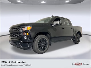 Used 2023 Chevrolet Silverado 1500 Custom Truck Crew Cab for sale in Houston