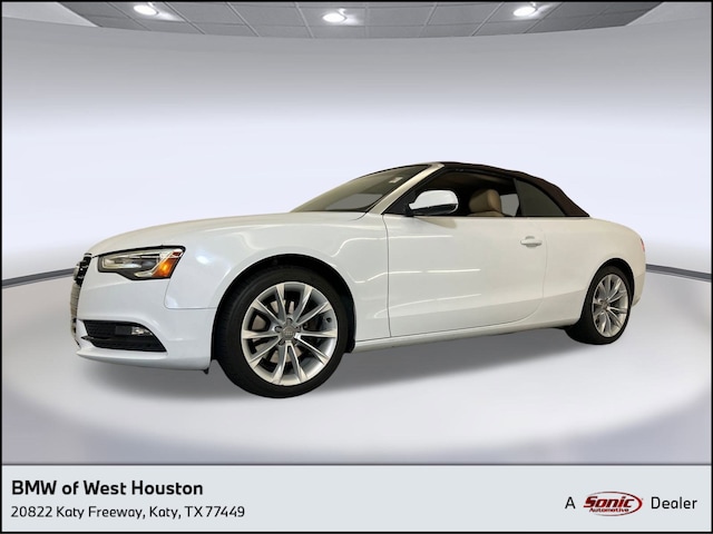 Used 2014 Audi A5 2.0T Premium (Multitronic) Convertible for sale in Houston