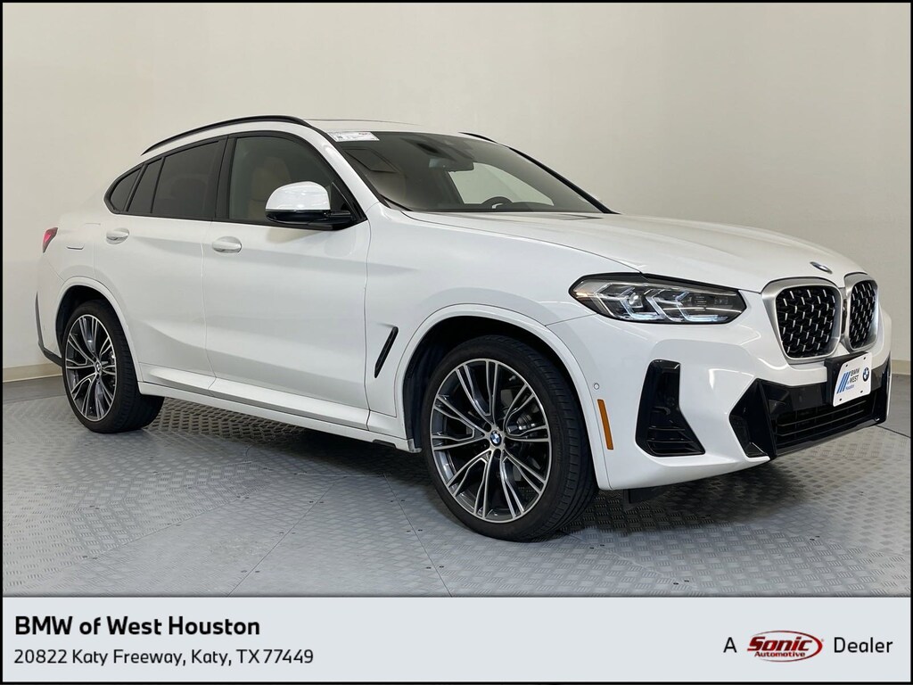 Used 2023 BMW X4 For Sale at Baytown Ford VIN 5UX33DT00P9N51251