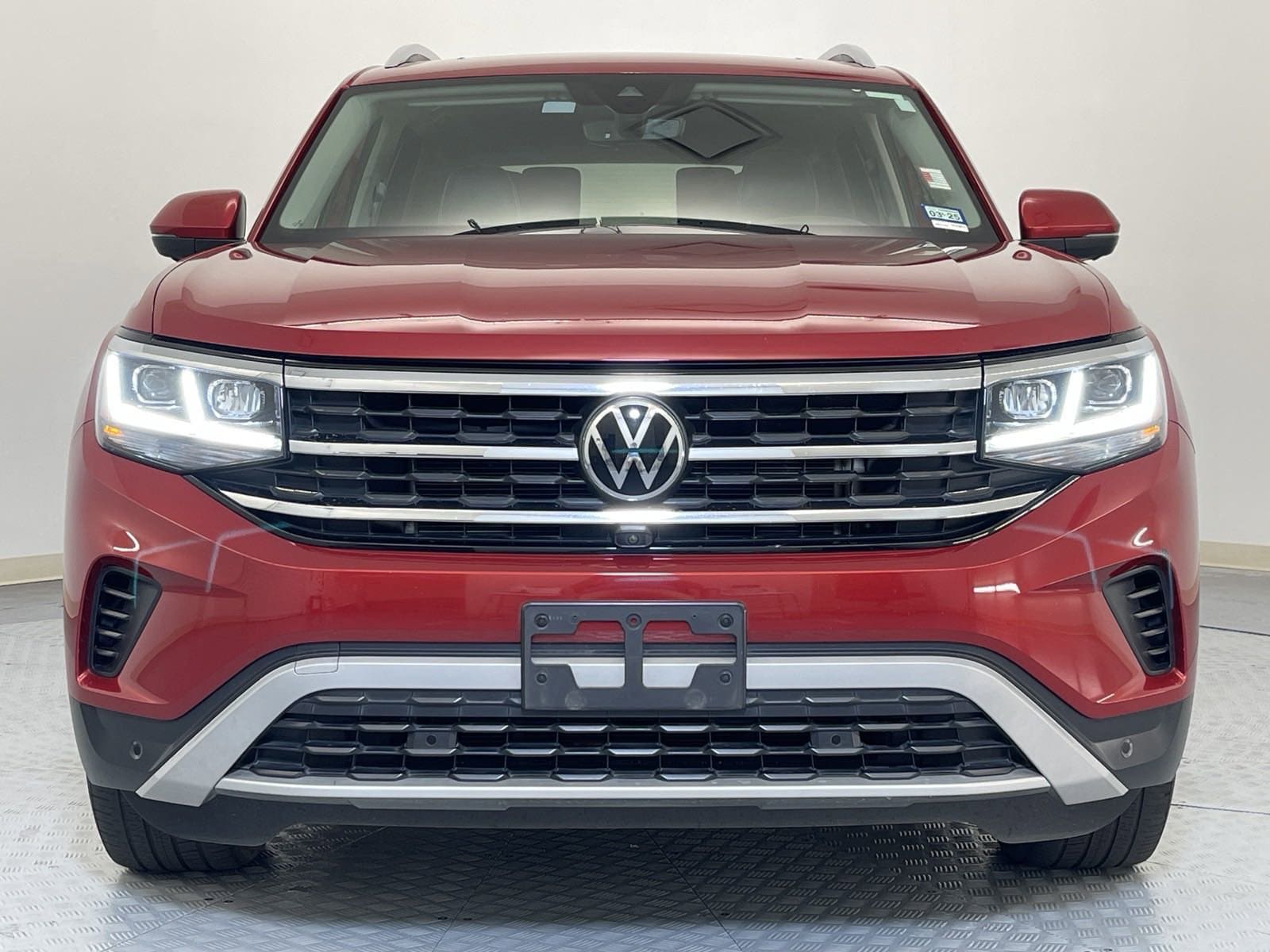 Used 2021 Volkswagen Atlas SEL Premium with VIN 1V2TP2CA8MC563681 for sale in Katy, TX