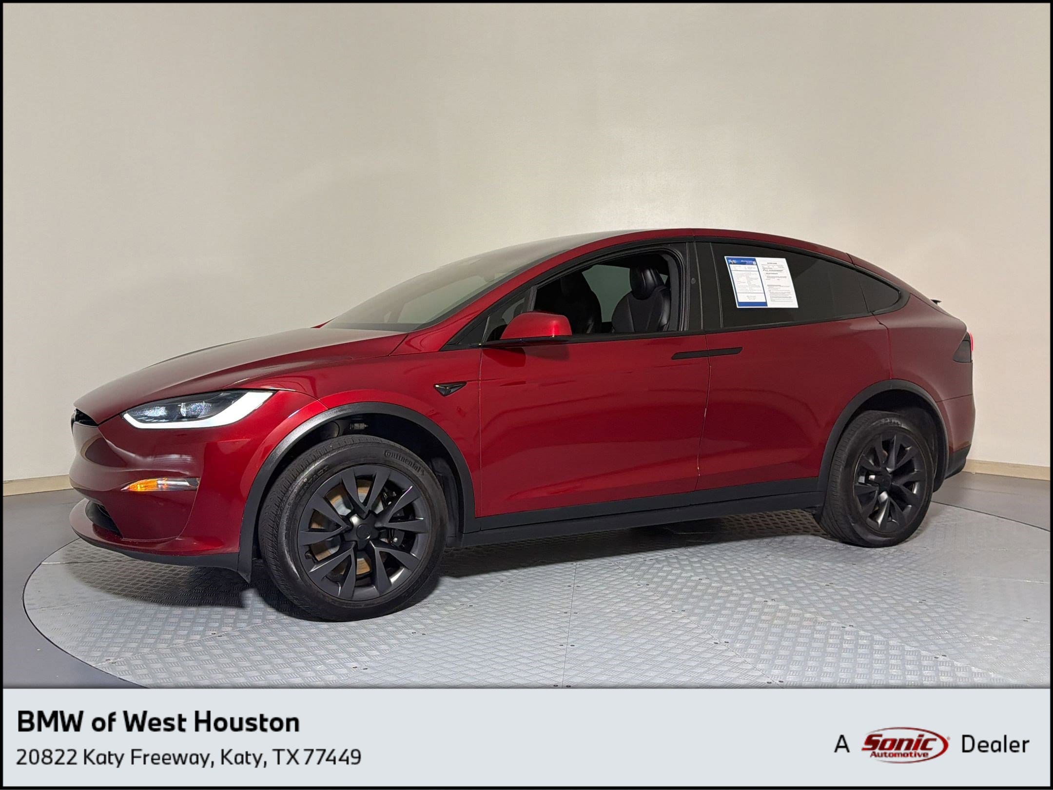 Used 2023 Tesla Model X Long Range with VIN 7SAXCAE54PF420455 for sale in Katy, TX
