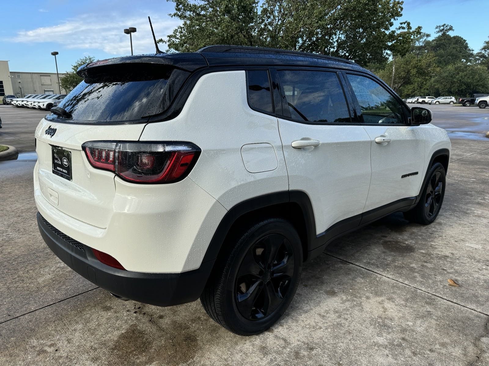 Used 2021 Jeep Compass Altitude with VIN 3C4NJCBBXMT505183 for sale in Katy, TX