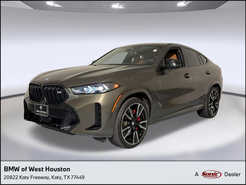 Certified 2025 BMW X6 M60i SUV