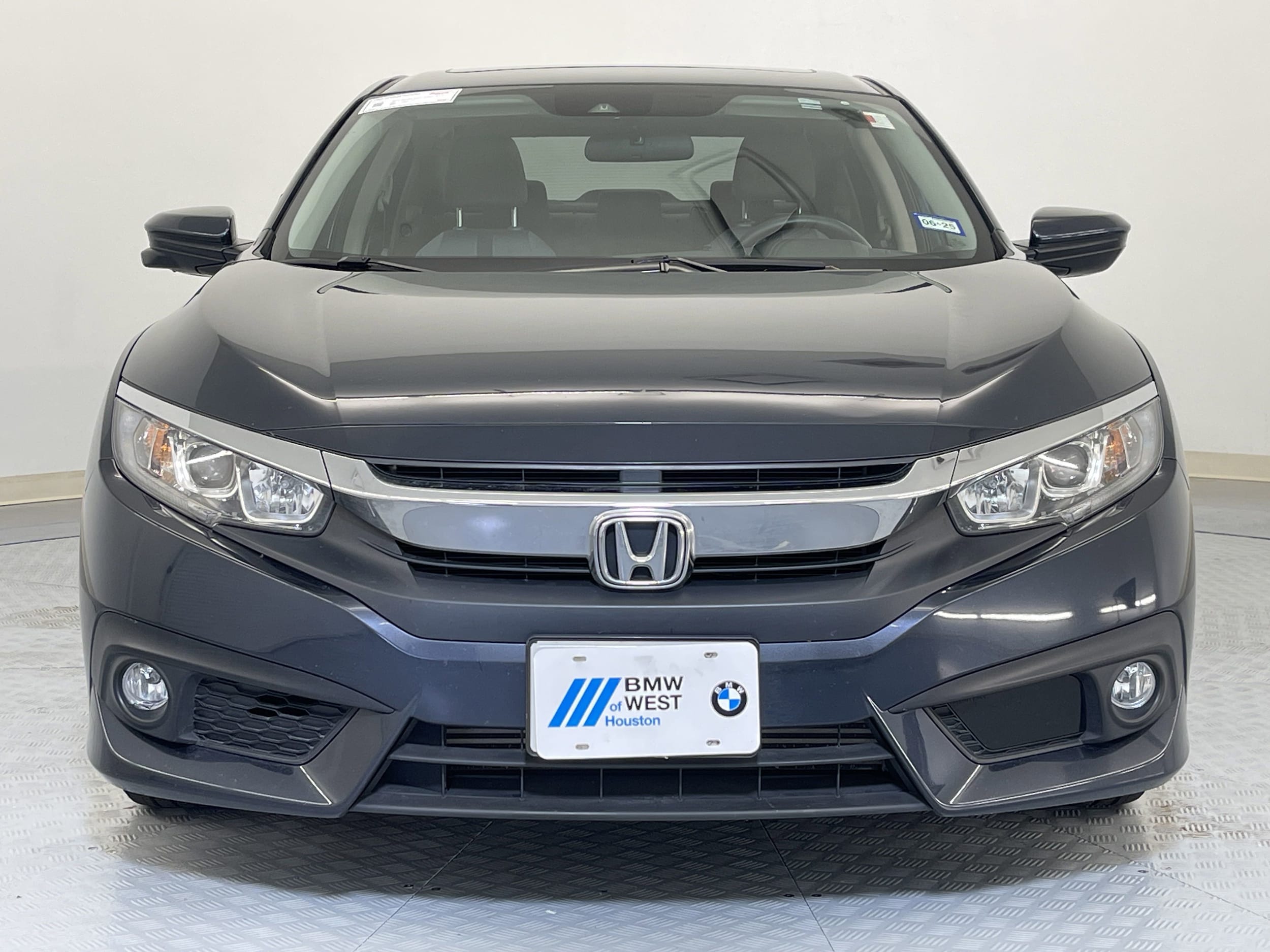 Used 2018 Honda Civic EX-T with VIN JHMFC1F4XJX015176 for sale in Katy, TX