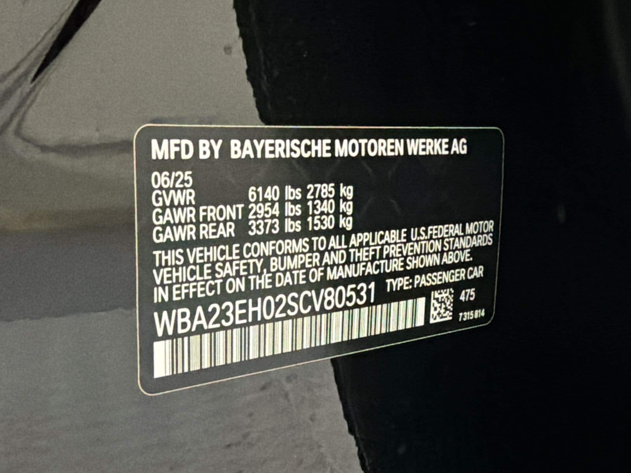 Used 2025 BMW 740i For Sale near Houston TX | Stock: BSCV80531