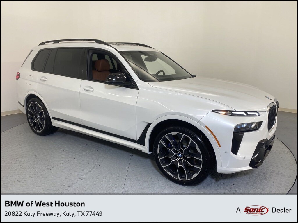 2025 BMW X7 M60i For Sale near Houston VIN 5UX33EM07S9W32258