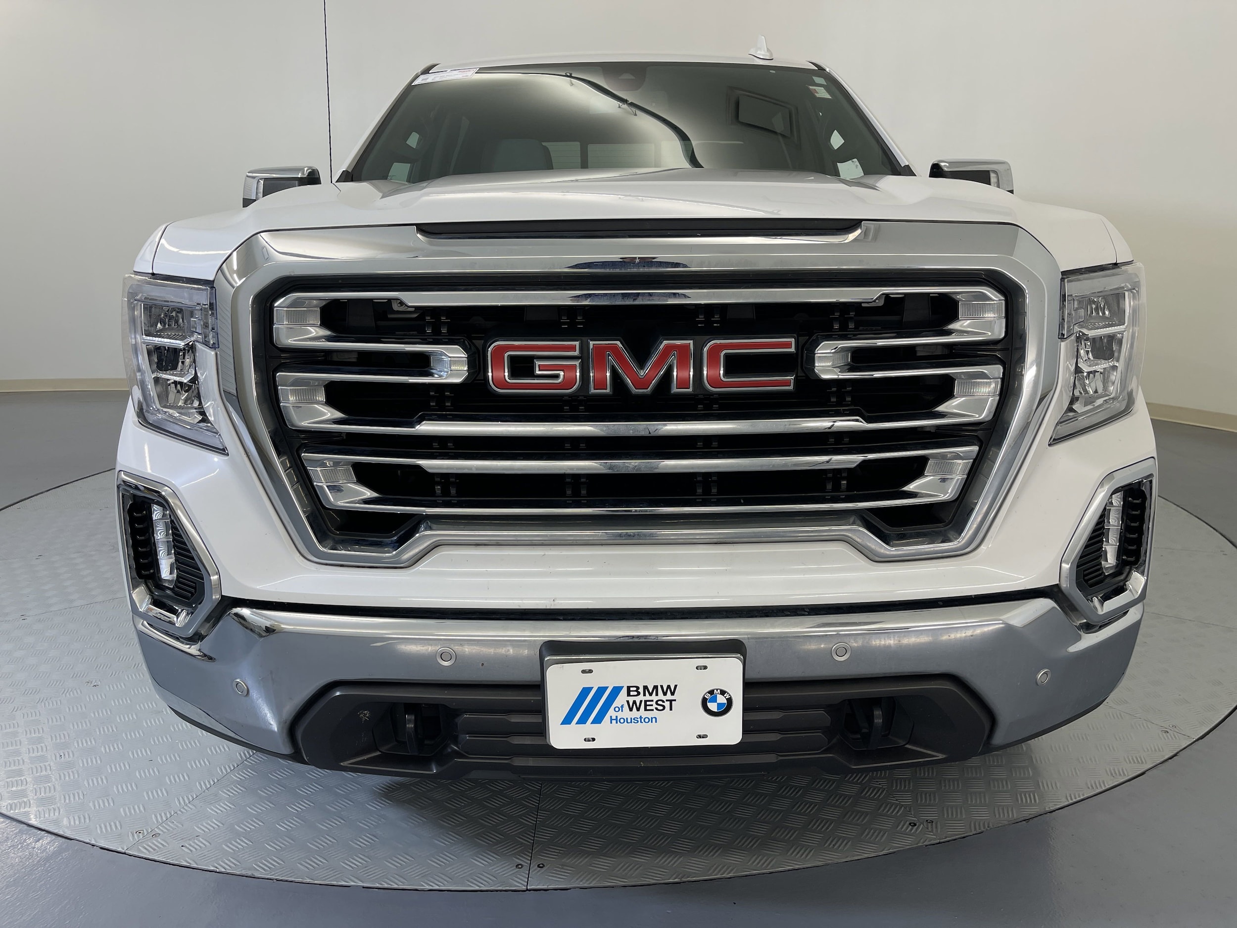 Used 2022 GMC Sierra 1500 Limited SLT with VIN 3GTU9DEL1NG207131 for sale in Katy, TX