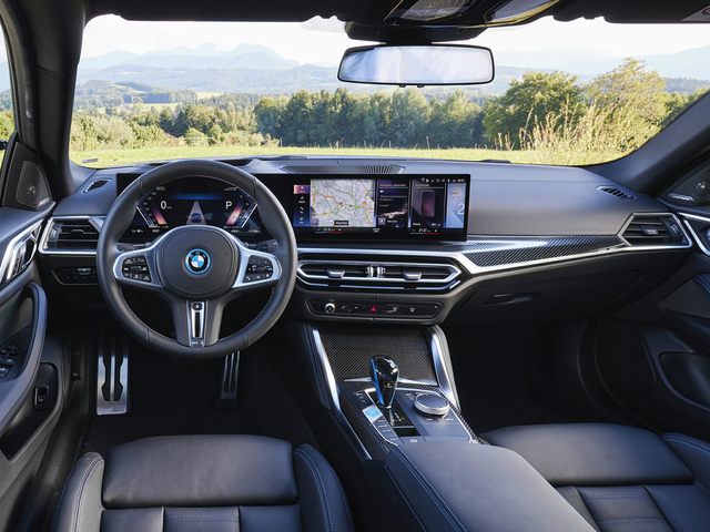 BMW i4 interior